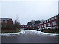 Looking from Tanners Lane into Oaklands