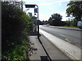 Bus stop on Portway near Riverleaze