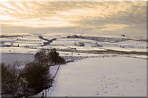 SH9150 : Snowy View near Glasfryn by David Dixon