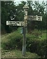 Old Direction Sign - Signpost  Ilton Parish