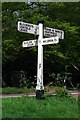 Old Direction Sign - Signpost by the B2102, Heathfield and Waldron Parish