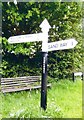 Direction Sign - Signpost by Norton Lane, Norton