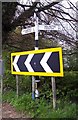 Old Direction Sign - Signpost by the B5358, Wilmslow Road, Prestbury Parish