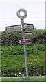 Old Direction Sign - Signpost by Oxenbourne Lane, East Meon Parish