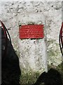 Old Milestone by the old B7076, Dinwoodie Green, Applegarth Parish