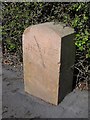 Modern Boundary Marker by Boundary Lane, Saltney, Chester Parish