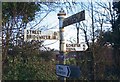 Old Direction Sign - Signpost by Ilchester Road, Charlton Mackrell