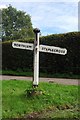 Old Direction Sign - Signpost by Lordine Lane, Ewhurst Parish