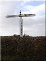 Old Direction Sign - Signpost by The Old School House, Cruwys Morchard Parish