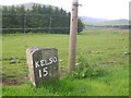 Old Milestone by Towford Farm, Oxnam Parish