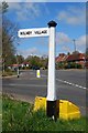 Old Direction Sign - Signpost by London Road, Bolney Parish