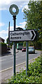 Old Direction Sign - Signpost by the B2150, Hambledon Road, Denmead Parish