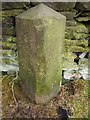 Old Boundary Marker by Sike Lane, west of Totties, Holme Valley Parish