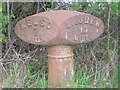 Old Milepost by the B6397  Smailholm Parish