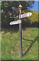 Old Direction Sign - Signpost by Wells Road, Dundry Parish