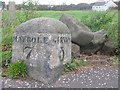 Old Milestone by the A77, Turnberry, Kirkoswald