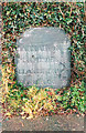 Milestone by the former A487, Llanwnda Parish