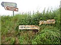 Old Direction Sign - Signpost east of Benny Mill, St Newlyn East Parish