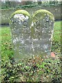 Old Boundary Marker by the A6068, Colne Road, Glusburn and Cross Hills Parish