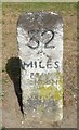 Old Milestone, B197 (Former A1), North Road, Stevenage