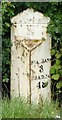 Old Milepost by the A1057, Hatfield Road, Colney Heath Parish