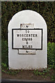 Replacement Milestone, B4636, Newtown Road, Worcester