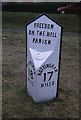 Old Milepost by the B587, Ashby Road, Breedon on the Hill Parish