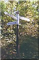 Old Direction Sign - Signpost by Bromley Road, Stanton Drew Parish