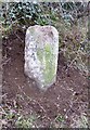 Old Milestone by the A381, Higher Fallapit Farm, East Allington Parish