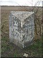 Old Milestone by the B5424, Liverpool Road, Little Altcar Parish