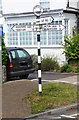 Old Direction Sign - Signpost by the A32, High Street, West Meon Parish