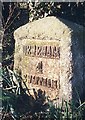 Old Milestone by Walnut Farm, Dereham Road, Wendling