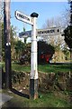 Old Direction Sign - Signpost by Kingston Road, Lewes