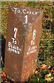 Old Milepost by the A924, Steps of Cally, Kirkmichael Parish