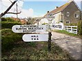 Old Direction Sign - Signpost in Litton Cheney, West Dorset