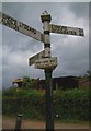 Old Direction Sign - Signpost near the Travellers Rest