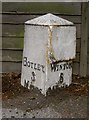 Old Milepost by the B3354, Botley Road, Horton Heath