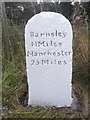 Old Milestone by Old Manchester Road, Barnsley