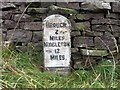 Old Milestone by the B6276, Blackmoor Gate, Stainmore Parish