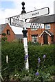 Old Direction Sign - Signpost in Tilston, Cheshire