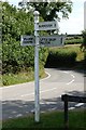 Old Direction Sign - Signpost by Burrough End, Great Dalby