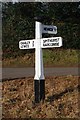 Old Direction Sign - Signpost by Cornwell