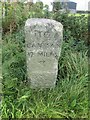 Old Milestone by the A475, Lampeter Road, Pont y Gorrig