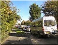 Heavy traffic on Manchester Road