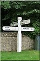 Old Direction Sign - Signpost in Pilton, Rutland