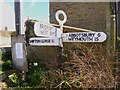 Old Direction Sign - Signpost by the B3157, Burton Bradstock