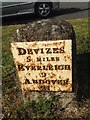 Old Milestone by the A342, Andover Road, Chirton Parish