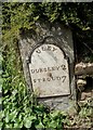 Old Milestone by the B4006, The Street, Uley