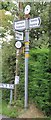 Old Direction Sign - Signpost By Cherrington Road, Tibberton