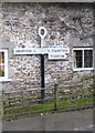 Old Direction Sign - Signpost in Whitehall, Mid Devon